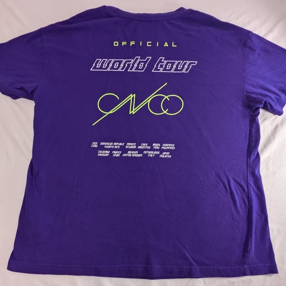 CNCO World Tour Concert Tee (Repro) Large. - Picture 2 of 8